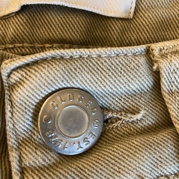 Closed Woman’s Colored Organic Super Stretch Denim Jeans. Sz 23. Deep Fog. - Picture 6 of 12